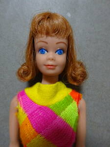 ヴィンテージ ミッジ レアドール「Freckleless Midge Doll そばかすなし （TITIAN 赤毛）」Barbieのガールフレンド マテル社 