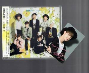 ◆ 防弾少年団 【 I NEED U 】 ポニキャ SHOP盤CD＋トレカ ジン ◆ BTS ランダム フォトカード X