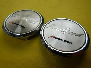 ◆EuroSpeed　センターキャップ2枚◆送料無料◆ユーロスピード　MANARAY SPORT　マナレイスポーツ【24011206】