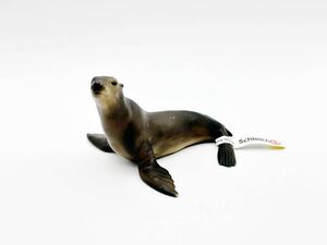 5-3 未使用 廃盤 希少 Schleich シュライヒ ワイルドライフ アシカ 14365 アニマル 動物 フィギュア