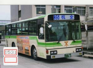 【バス写真】[1531]大阪市交通局 日野ブルーリボン 2008年4月頃撮影 KGサイズ、バスファンの方へ、お子様へ