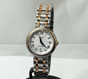 ベルト調整はしましたが【未使用品】TISSOT ティソ ベリッシマ レディス T126.207.22.013.00 プレゼントにも使える美品です