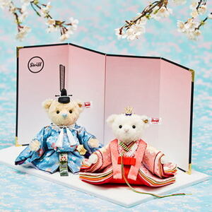 シュタイフ/Steiff◆日本限定◆「ひな人形　2020」◆桜うさぎ