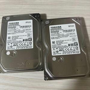 Q62/63(二枚セット):【動作保証/使用0時間 /AVコマンド対応】TOSHIBA DT01ACA050 3.5インチHDD 500GB SATA