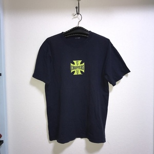 【送料無料】00s WEST COAST CHOPPERS Tシャツ vintage 古着 アイアンクロス チョッパー ハーレー