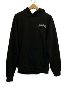 SUPPLIER◆Cross Zip Hoodie/パーカー/XL/コットン/BLK