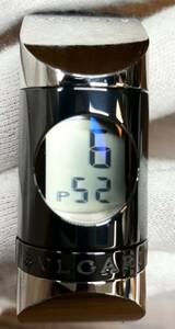 ジャンク 【ジャンク】BVLGARI ブルガリ イプノ IP20S L1604 デジタル クォーツ 腕時計
