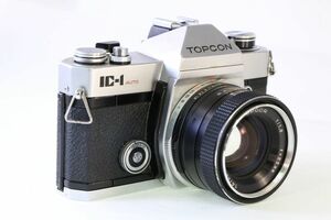 実用★TOPCON IC-1 AUTO ボディ+HI TOPCOR 55mm F1.8★シャッター全速完動・露出計不良★AH 1028