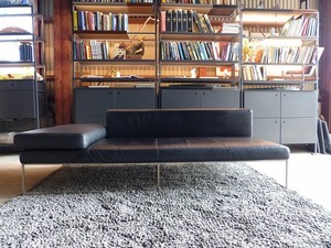 Cassina（カッシーナ）ピエロ・リッソーニ｜ILE sofa｜イルソファ｜本革/ブラック