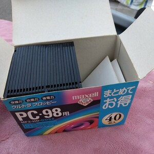  maxell ウルトラ フロッピー PC-98用 MF2-HD　DOS8 枚 マクセル 日立 フロッピーディスク Windows　25枚