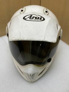 HY0474 Arai アライ TOUR CROSS Xツアー クロスフルフェイス ヘルメット　サイズ61.62㎝　ジャンク品　0321