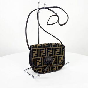 美品　vintage FENDI ヴィンテージ　フェンディ ズッカ柄　レディース ショルダーバッグ　ポーチ　鞄