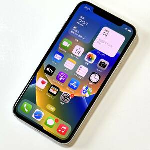 SIMフリー iPhone X シルバー 64GB MQAY2J/A バッテリー最大容量100% アクティベーションロック解除済