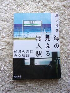 海の見える無人駅 絶景の先にある物語 清水浩史 河出文庫 第1刷