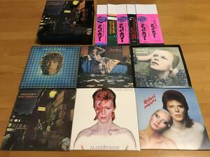 デヴィッド・ボウイ【David Bowie】紙ジャケ 特典BOX 復刻帯 紙ジャケット limited edition papersleeve CD ziggy stardust hunky dory