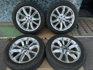 フォード エクスプローラー等 20インチ 8.5J +44 114.3 5穴/TOYO PROXES SPORT SUV 255/50R20 2021年製 4本セット #374-4