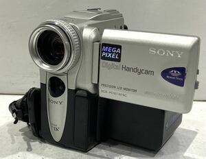 240119F☆ SONY Digital Handycam DCR-PC101 デジタルビデオカメラBATTERY PACK NP-FM90 セット ♪配送方法＝宅急便(EAZY)♪