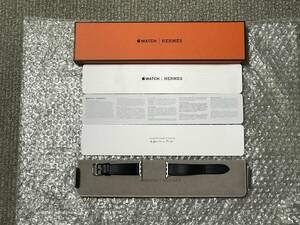 希少 Apple Watch Hermes ヴォー・スウィフトシンプルトゥールレザーストラップ MKFN3FE/A 41mm/40mm/38mm 純正品 全シリーズ対応 送料無料