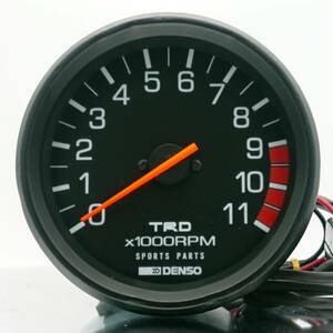 TRD 11000RPM DLI オマージュ ステッピング タコメーター ４気筒用 AE86 AE92 KP61 EP71 TE27 TA22　