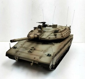 1/16サイズ戦車ラジコン　イスラエルMERKAVA　IV　ヘンロン3859-1　基板7.0　砲身リコイル