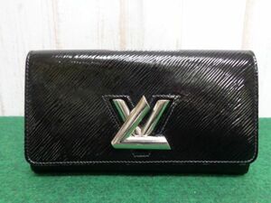 【中古美品】Louis Vuitton/ルイヴィトン　エピ/エナメル/レザー/ポルトフォイユ・ツイスト/メンズ長財布　M684