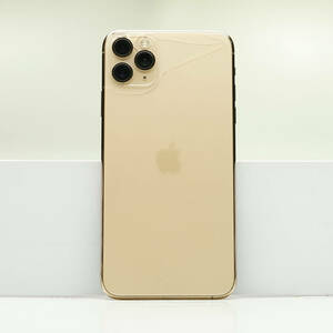 iPhone 11 Pro Max 256GB ゴールド SIMフリー 訳あり品 ジャンク 中古本体 スマホ スマートフォン 白ロム