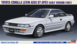 ハセガワ HC36 1/24 トヨタ カローラ レビン AE92 GT APEX 前期型　