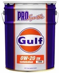 ●送料無料●ガルフ プロシンセ 0ｗ20 SN 20L/1缶 Gulf PRO SYNTHE ペール缶 エンジンオイル カストロール モービル1 ペンズオイル