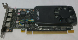 Nvidia Quadro P600 出力確認済みジャンク ロープロファイル MiniDP×4 PCI-E グラフィックボード