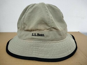 L.L.Bean エルエルビーン バケットハット ベージュ 黒 サイズ59cm〜60cm程