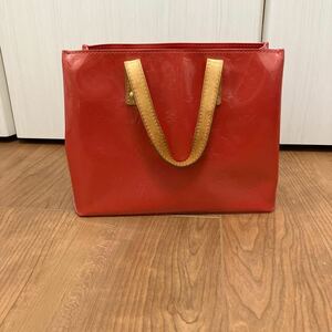 ☆★中古★☆【LOUIS VUITTON 】ヴェルニ ハンドバッグ ヴィトン リードPM ピンクモノグラム シリアルあり