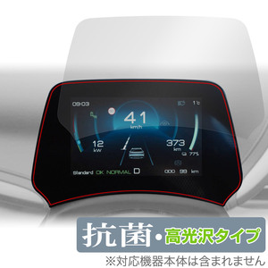 BYD ATTO3 TFT・LCDマルチメーター 5インチ ディスプレイ 保護 フィルム OverLay 抗菌 Brilliant Hydro Ag+ 抗菌 抗ウイルス 高光沢