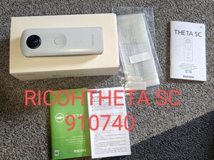 動作確認済み。RICOH 360度カメラ RICOH THETA SC (ホワイト) 全天球カメラ 910740