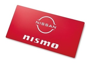 日産コレクション ナンバープレートマスク レッド 赤 ニッサン ニスモ NISMO NISSAN 撮影用