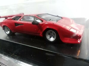 京商 Lamborghini Countach LP5000S RED S=1/64　ランボルギーニミニカーコレクション/箱なし/サークルKサンクス限定/カウンタック/未開封