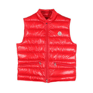 MONCLER（モンクレール） ダウンジャケット GUI GILET レッド 4 29890 【W29891】