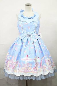 Angelic Pretty / MilkyPlanetジャンパースカートSet Free サックス H-24-03-21-1019-AP-OP-NS-ZH