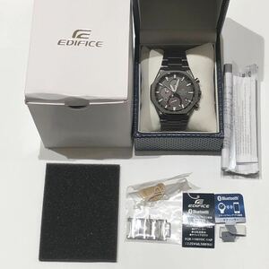 CASIO カシオ EDIFICE エディフェス 腕時計 オクタゴンベゼル タフソーラー EQB-1100YDC-1AJF