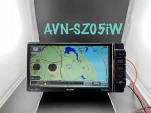 即決★ECLIPSE///イクリプス　AVN-SZ05iW メモリーナビ　TV CD/DVD/Bluetooth AUX////