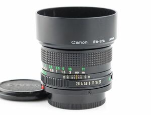 06794cmrk Canon New FD 35mm F2.8 単焦点 広角レンズ FDマウント
