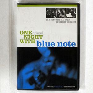 VA/ONE NIGHT WITH BLUE NOTE/BLUE NOTE XWD90354 DVD □