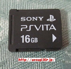 PSVita 純正 メモリーカード 16GB (SONY PlayStation Vita)PS VITA