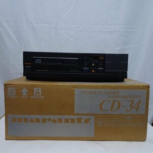 Q10672 【発送可!】marantz CD-34 CDプレーヤー マランツ A-142