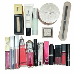 ●【コスメ/化粧品 おまとめ】イヴ・サンローラン/CHANEL/ADDICTION/RMK etc リップ アイシャドウ フェイスパウダー ベースメイク★