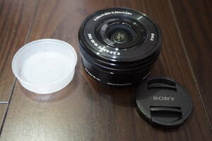 【ほぼ未使用/使用感なし】Sony ソニー　E PZ 16-50mm F3.5-5.6 OSS (SELP1650) ブラック
