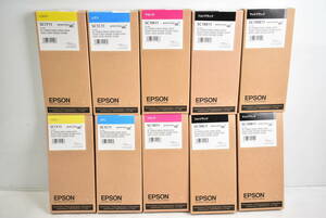 未使用 EPSON 純正 トナー SC1MB11 5色10本 エプソン ITMG7QPVAR2G-①-YR-J10-byebye