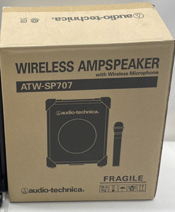 Audio Technica　ワイヤレス システム アンプ スピーカー　ATW-SP707a　美品
