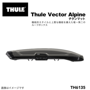 THULE ルーフボックス 360リットル Vector ベクターAlpine チタン TH6135 送料無料