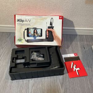 IK Multimedia i Klip A/V スマートフォンブロードキャストmount 撮影用機器　海外メーカー