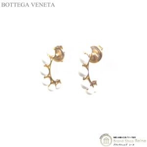 ボッテガ ヴェネタ （BOTTEGA VENETA） フープ ピアス ゴールド AG925 両耳用（新品）